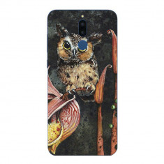 Husa Huawei Mate 10 Lite Silicon Gel Tpu Model Owl Painted foto