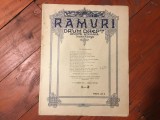 Revista Ramuri Drum Drept anul XVII nr 1-2 / 1-15 ianuarie 1923 !
