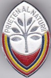 AMS @ - INSIGNA PIONIER - PRIETEN AL NATURII, ALUMINIU