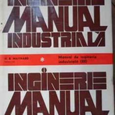 Manual De Inginerie Industriala Vol 3 - H.b. Maynard ,525194
