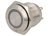 Comutator Anti-Vandalism 2 SPST-NO Alb IP65 2A 36VDC