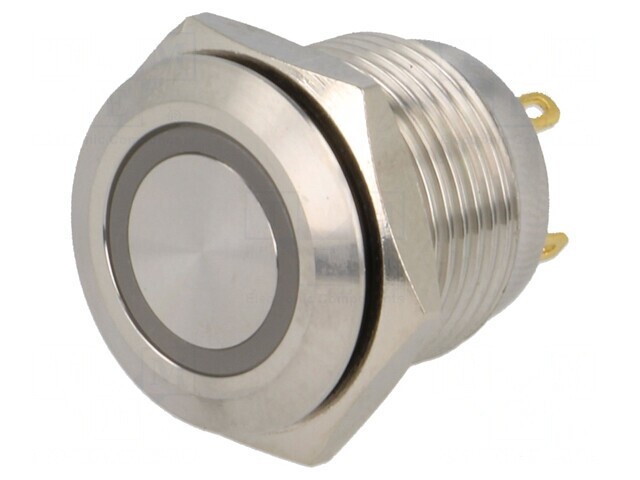 Comutator Anti-Vandalism 2 SPST-NO Alb IP65 2A 36VDC