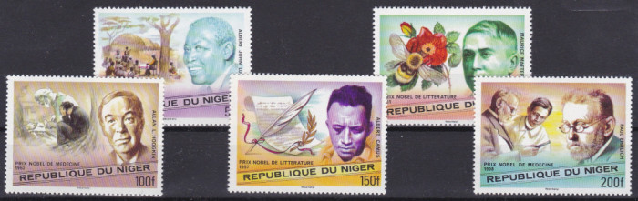 DB1 Niger Laureati Premiul Nobel 5 v. MNH