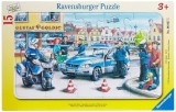 Cumpara ieftin Puzzle tip rama departamentul politiei 15 piese, Ravensburger