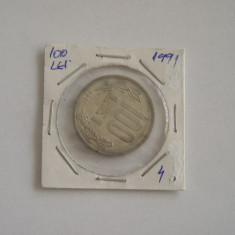 M1 C10 - Moneda foarte veche 120 - Romania - 100 lei 1991