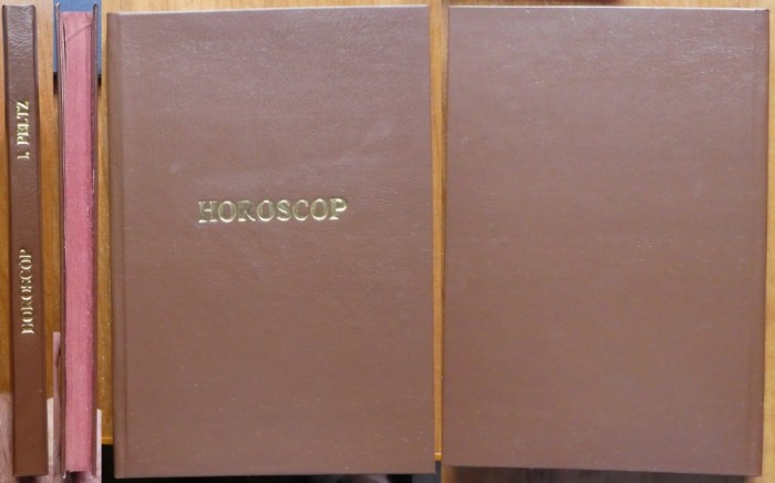 I. Peltz, Horoscop, roman, 1932, editia 1 cu autograf
