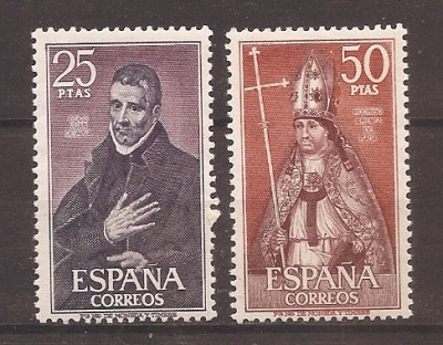 Spania 1970 - Personalități, MNH foto