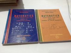 MIRCEA GANGA - MATEMATICA , MANUAL PENTRU CLASA A XII-A / M1 ( 2 VOL. ) -2007 foto