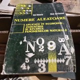 NUMERE ALEATOARE, APLICATIIN IN ECONOMIE, INDUSTRIE SI STUDIUL FENOMENELOR NATURALE - ION SACUIU
