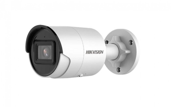Camera supraveghere Hikvision IP bullet DS-2CD2083G2-IU(2.8mm), 8MP, Acusens -