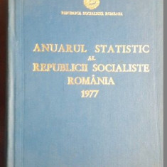 Anuarul statistic al Republicii Socialiste Romania 1977