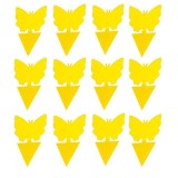 Cumpara ieftin Set capcana lipicioasa pentru insecte, fluturasi galbeni, 12 bucati, impotriva mustelor, tantarilor
