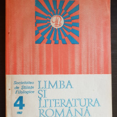 Limba și literatura română. Revistă trimestrială pentru elevi, XVI, nr. 4, 1987