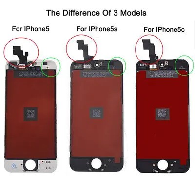 Ansamblu ecran iPhone 5 NEGRU