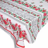 Cumpara ieftin Fata de masa pentru 4 persoane, Roses, bumbac 100%, 150x150cm, multicolor