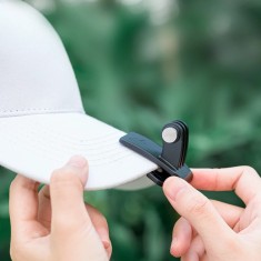Sistem prindere Surewo pentru atasare camera GoPro Hero la sapca, negru