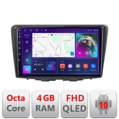 Navigatie Suzuki Baleno B-baleno Android Ecran QLED octa core 4+64 carplay android auto kit-baleno+EDT-E309V3 CarStore Technology foto