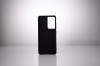 Husa Silicon Samsung Galaxy S21 Ultra Spacer Neagra, Interior Microfibra, 2mm