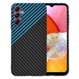 Husa pentru Samsung Galaxy A14 A145 / A14 5G A146, Techsuit, Carbonite FiberShell, Bleu