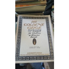 Die Goldene Geige , Eine Sammlung , von Erfolgen , fur Violine &amp; Klavier Bandl