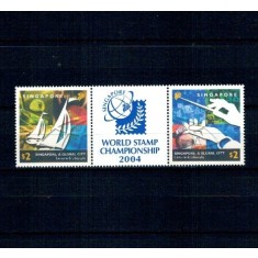 Singapore 2002 - World Stamp Championship, cultura, serie neuzata