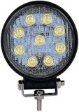 Cumpara ieftin Proiector LED rotund, lampa cu LED-uri, cu lumina difuza FLOOD, 12V 24V, subtire (Slim), 27W