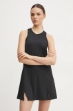 adidas Performance rochie sport Club culoarea negru, mini, evazată, JY1712
