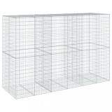 Cumpara ieftin Cos gabion cu capac, 300x100x200 cm, fier galvanizat