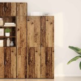 Cumpara ieftin Bufet &icirc;nalt Lemn vechi 40x42.5x185 cm Lemn prelucrat