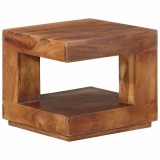 Cumpara ieftin Masuta de cafea, 45x45x40 cm, lemn masiv de acacia