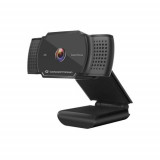 Camera web Conceptronic AMDIS02B, 5MP, 2K, Autofocus, Microfon, USB (Negru)