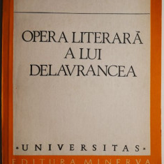 Opera literara a lui Delavrancea – Constantin Cublesan