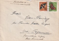 FILATELIE TEMATICA - PLIC ELVETIA TEMATICA INSECTE FLUTURI