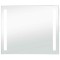 Oglinda cu LED de perete pentru baie, 80 x 60 cm