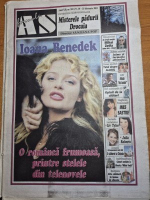 ziarul formula as 18 -25 februarie 2002 - ioana benedek foto