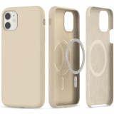 Husa Tech-Protect Silicone MagSafe pentru Apple iPhone 11 Bei, Silicon, Carcasa