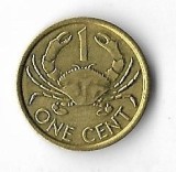 Moneda 1 cent 2004 - Seychelles