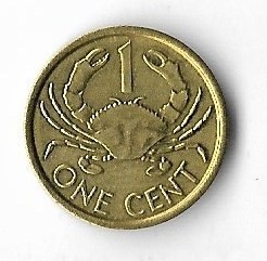 Moneda 1 cent 2004 - Seychelles foto