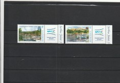 ROMANIA 2007 LP 1790 EMISIUNE ROMANIA - SERBIA SI SERBIA - ROMANIA INTEGRAL MNH