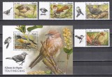 Angola 2018 - Păsări - Pitulici, Serie cu Tapsuri + Colita, MNH