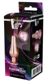 Dop Anal Pleasure Plug Small Auriu Gleaming Love, DREAM Toys