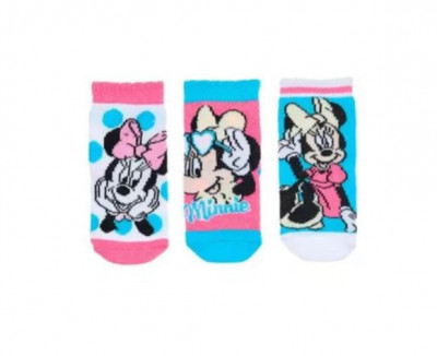 Set 3 perechi sosete Baby Disney Minnie foto