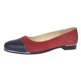 Cumpara ieftin Oferta marimea 39 Balerini dama casual din piele naturala Grena - Bleumarin LRUTBLVIS