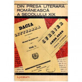 - Din presa literara romaneasca a secolului XlX - 115941