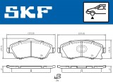Set placute frana fata SKF VKBP80062A
