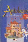 Antologie de texte literare clasele I-IV Aramis - Carte Romana, Brosata, 2005, 448 pagini, 16x24 cm