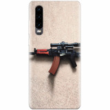 Husa silicon pentru Huawei P30, AK Kalashnikov Gun Of Military