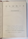 VERSURI de ESENIN , 1964 *EDITIE BILINGVA , *FORMAT REDUS