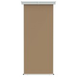 vidaXL Awning lateral pentru balcon 100% poliester, fier, oțel 42035264