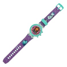 Ceas de mana digital pentru fetite Glowing Gabby s Dollhouse 3D